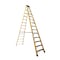 Bauer Ladder 14 ft Fiberglass Stepladder 35014 - alternate 1